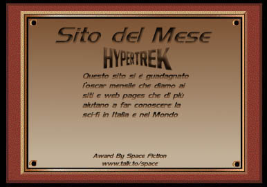 Sito del mese di Space Fiction