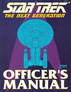 FASA - The Next Generation Officer's Manual