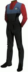 Uniforme da fatica di Deep Space Nine da Rapture in avanti