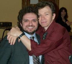 Luigi Rosa e Max Grodnchik a Fiuggi (9 Marzo 2002, foto di Silvio Sosio)